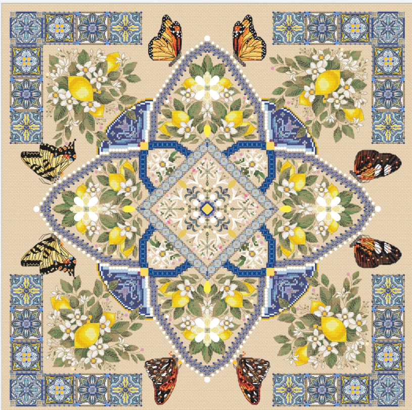 ToToo Stitch: The Lemon Mandala